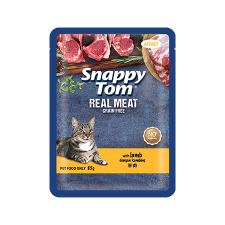 Snappy Tom Pouch cat food