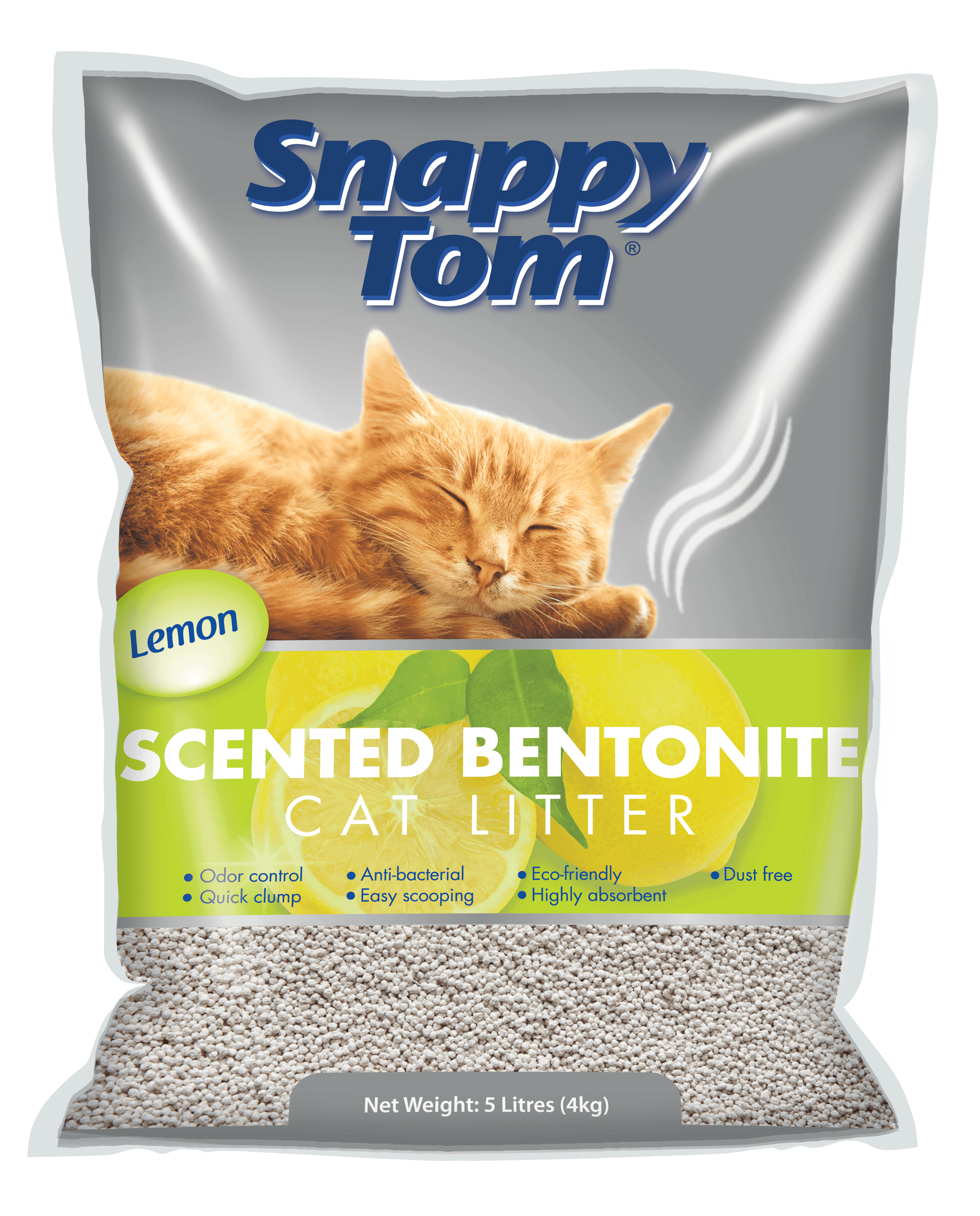 Scented Bentonite – Lemon can