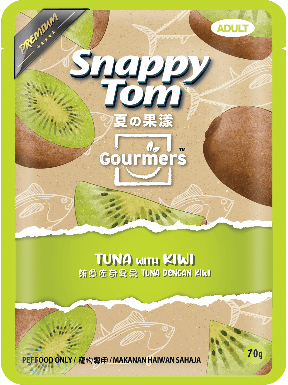 Tuna with Kiwi