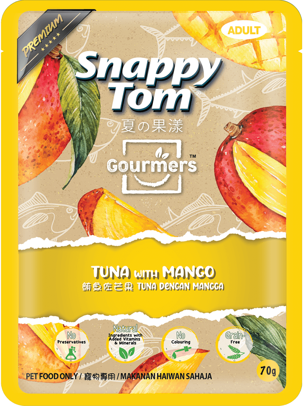 Tuna with Mango